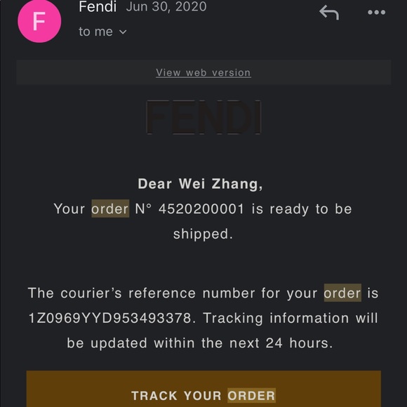 SOLD Fendi Nano Baguette - Picture 5 of 5